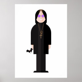 Póster The Prince of Darkness – Rock Legend Poster
