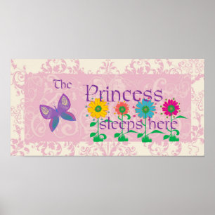 Póster The Princess Sleeps Here Poster