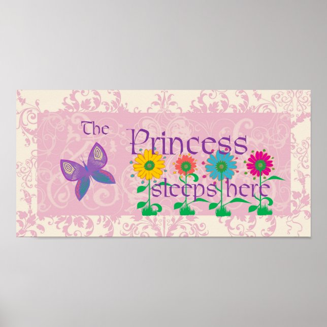 Póster The Princess Sleeps Here Poster (Frente)
