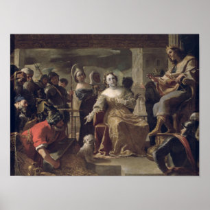 Póster The Queen of Sheba before Solomon