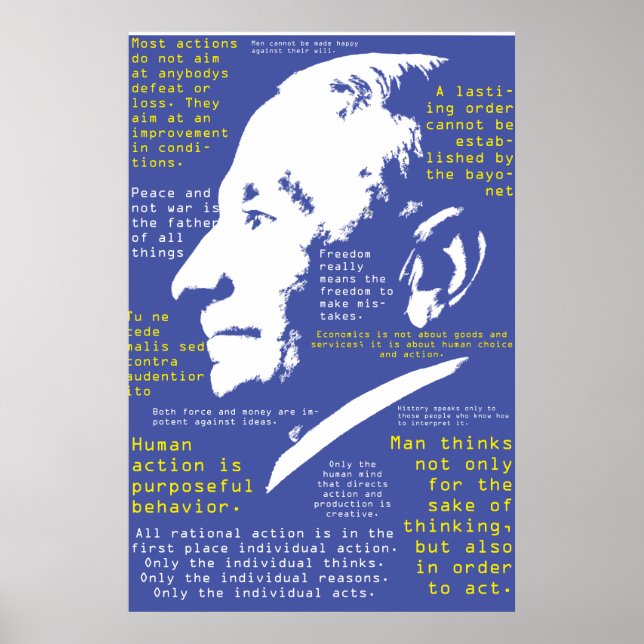 Póster The Quotable Mises (Frente)