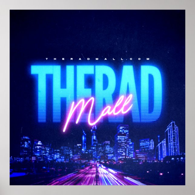 Póster The Rad Mall "Wave 6" Poster (30" x 30") (Frente)