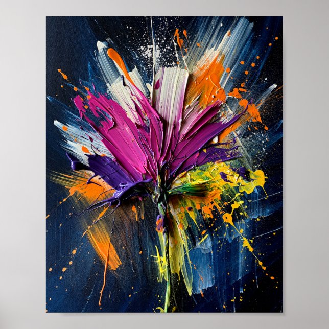 Póster The Radiant Fracture: A Synchronized Explosion of  (Frente)