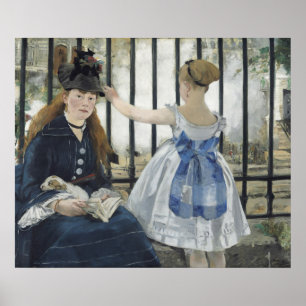 Póster The Railway by Edouard Manet