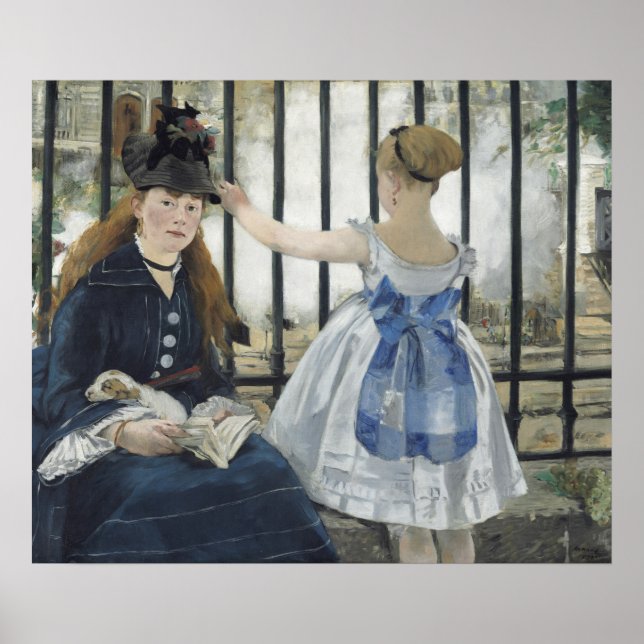 Póster The Railway by Edouard Manet (Frente)