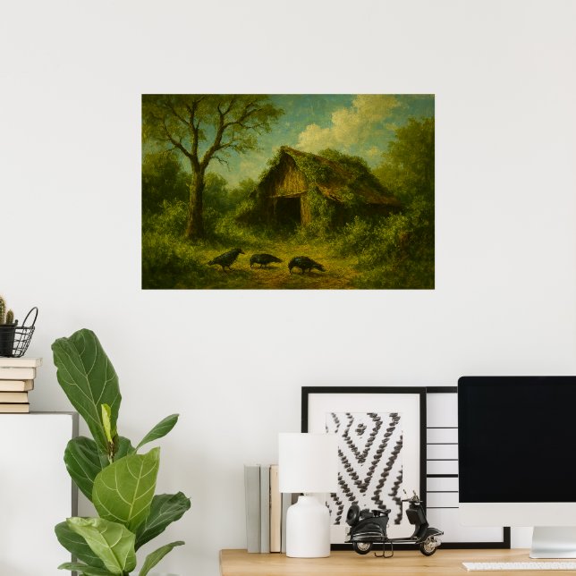 Póster The Restoration: Summer Bloom on the Frontier (Oficina en casa)