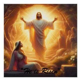 Póster The Resurrection Light: Jesus Christ Rises