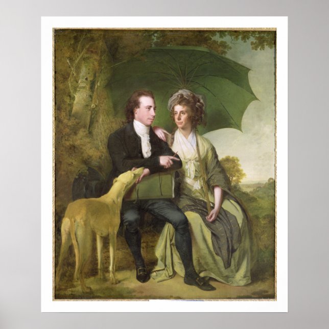 Póster The Rev. and Mrs Thomas Gisborne, of Yoxhall Lodge (Frente)
