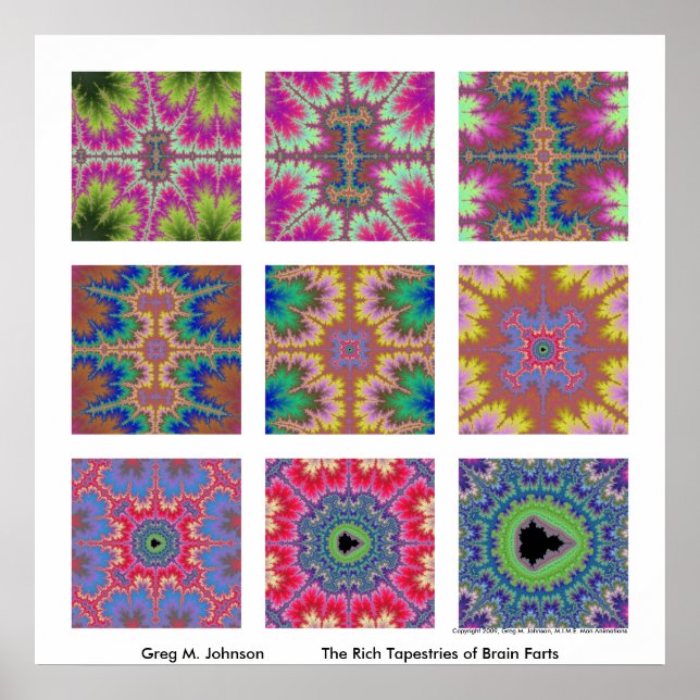 Póster The Rich Tapestries of Brain Farts (Frente)