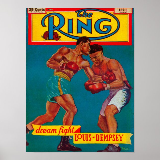 Póster The Ring Magazine Cover (Frente)