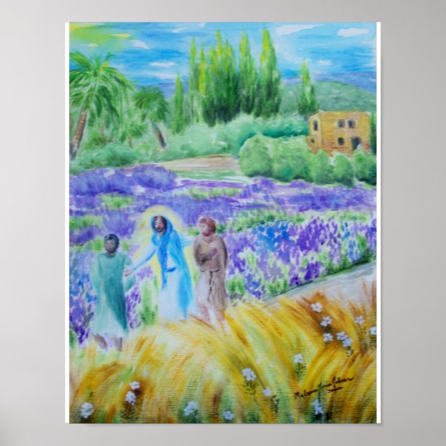Póster The Road to Emmaus Acrylic Poster (Frente)