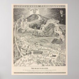 Póster The Road to Success Poster