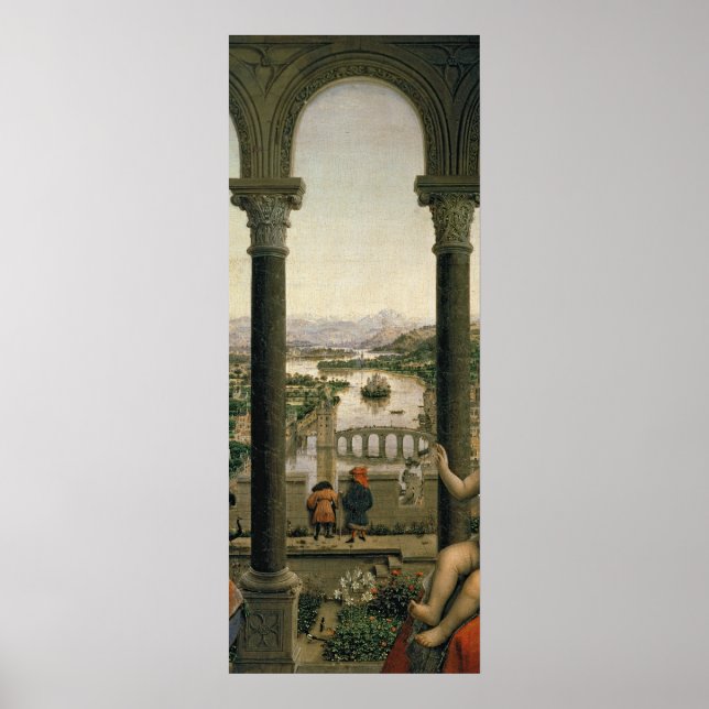 Póster The Rolin Madonna , c.1435 (Frente)