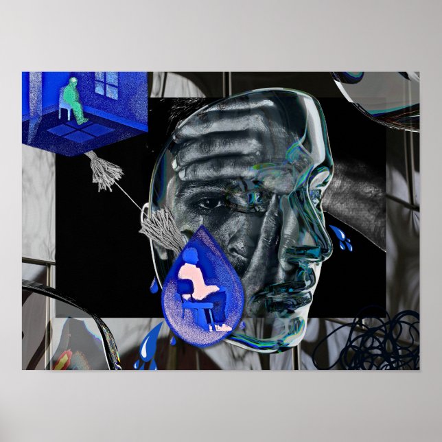 Póster The Room Inside the Tear (Frente)