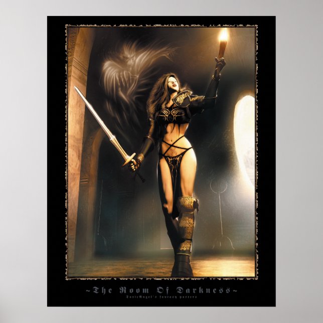 Póster The Room Of Darkness (Frente)