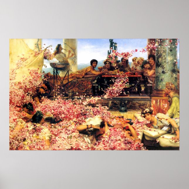 Póster The Roses of Heliogabalus 1888 (Frente)