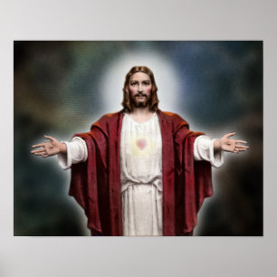 Póster The Sacred Heart of Jesus