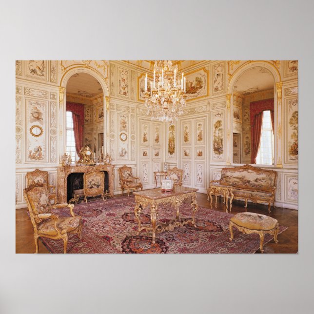 Póster The Salon Chinois, c.1740 (Frente)