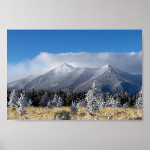 Póster The San Francisco Peaks Of Flagstaff Freshly Coate