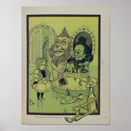 Póster The Scarecrow Sat on the Big Throne.