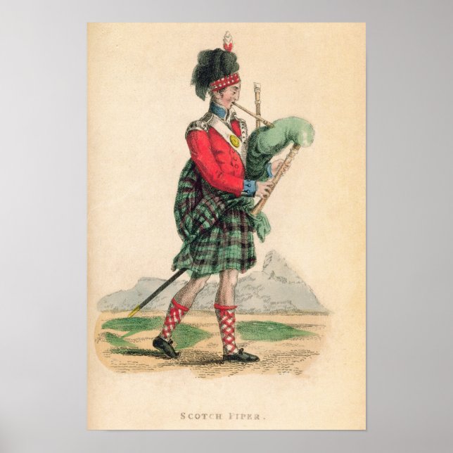 Póster The Scotch Piper (Frente)