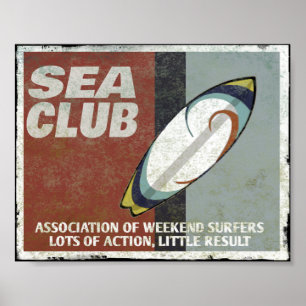 Póster The sea club Surfers
