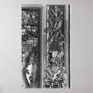 Póster The Seasons' tapestry, border, Gobelins Factory