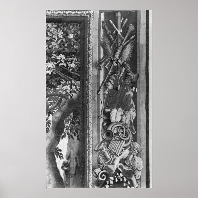 Póster The Seasons' tapestry, border, Gobelins Factory (Frente)