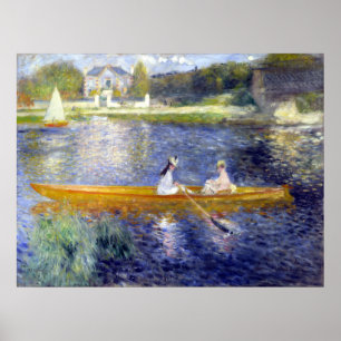 Póster The Seine at Asnieres (The Skiff) Renoir