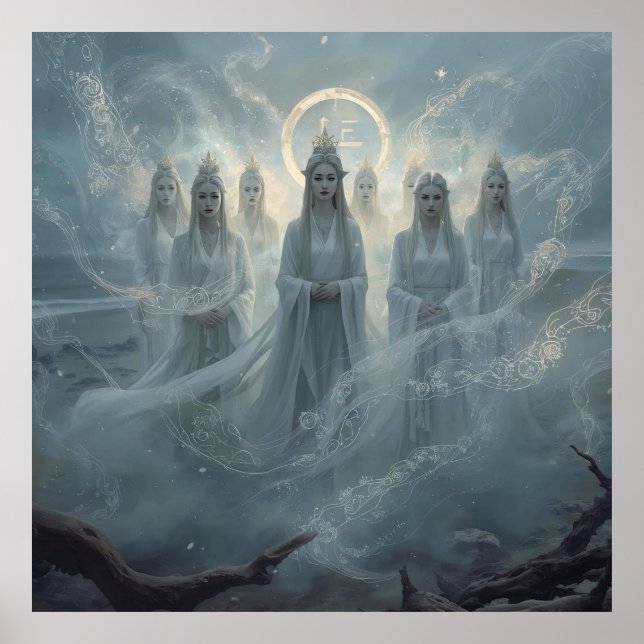 Póster The Seven Queens of the Mist (Frente)