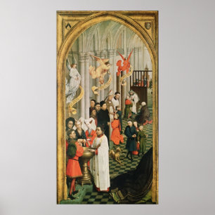 Póster The Seven Sacraments Altarpiece
