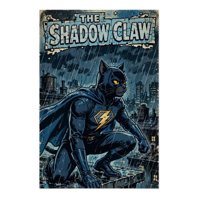 Póster The Shadow Claw: Night of the Storm (Anverso)