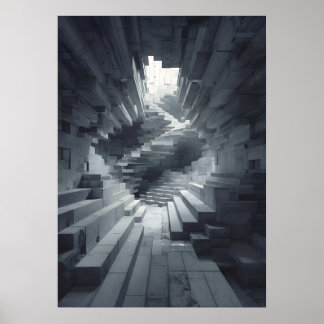 Póster The Shape of Collapsed Steps × The Shape of Layere