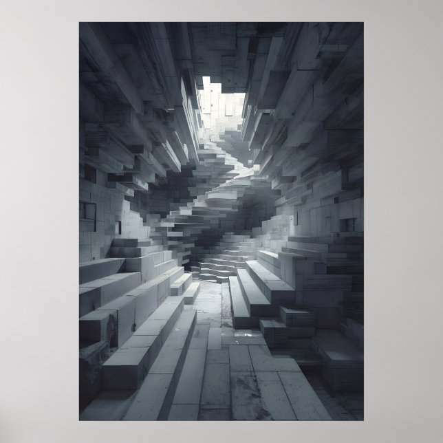Póster The Shape of Collapsed Steps × The Shape of Layere (Frente)