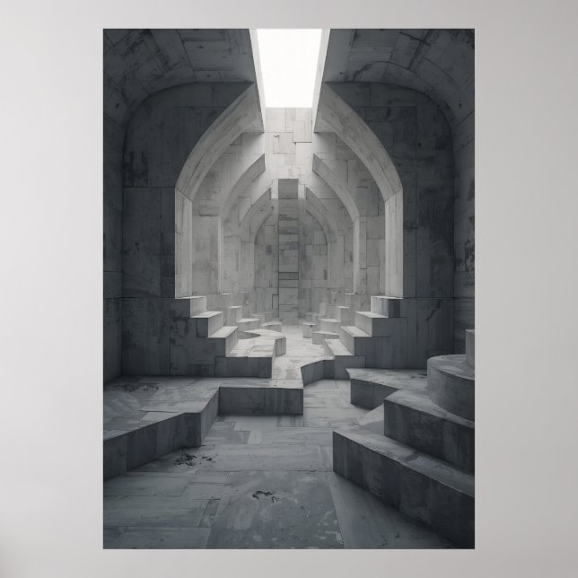 Póster The Shape of Hollow Arches × The Shape of Fragment (Frente)