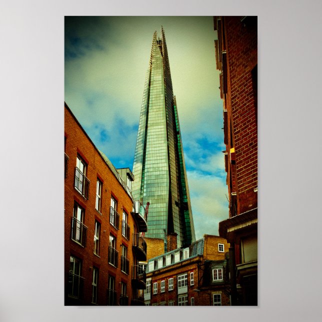 Póster The Shard London Bridge Tower Southwark (Frente)