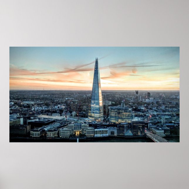 Póster The Shard, Londres, Reino Unido (Frente)