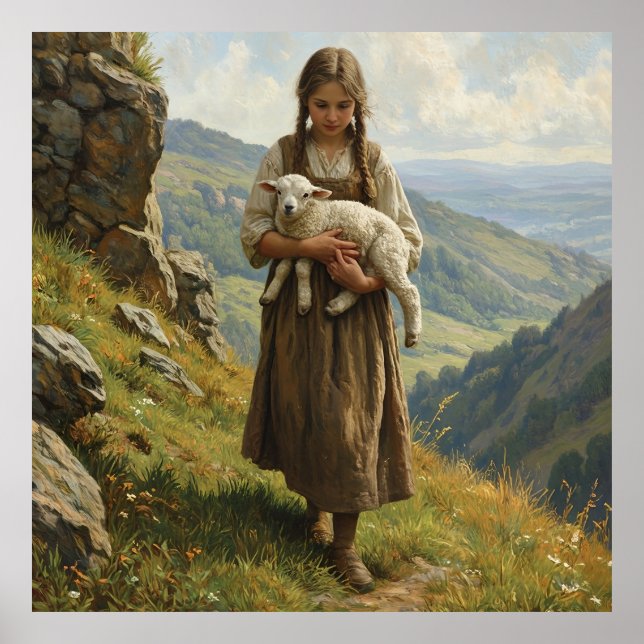 Póster The Shepherd Girl (Frente)