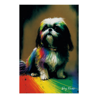 Póster The Shih Tzu Dog - Composition 003