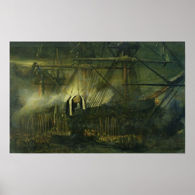 Póster The Shipment of Napoleon's Ashes Aboard (Frente)