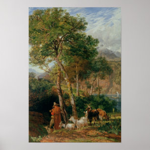 Póster The Shores of Lake Lecco