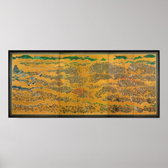 Póster The Siege of Osaka Castle (Frente)