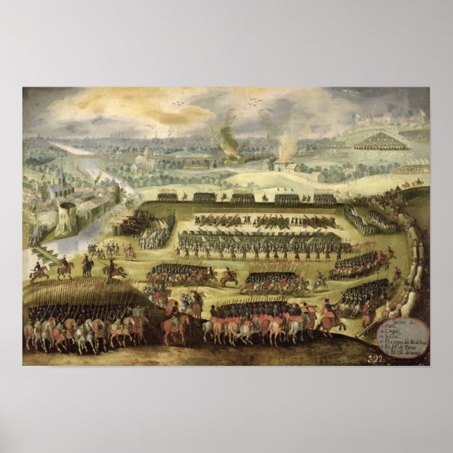 Póster The Siege of Paris (Frente)