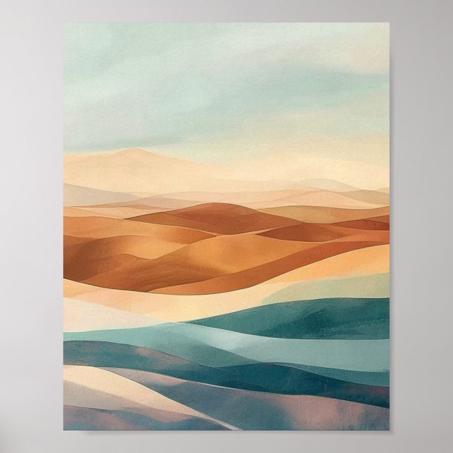 Póster The Silent Resonances of a Sun-Drenched Horizon (Frente)