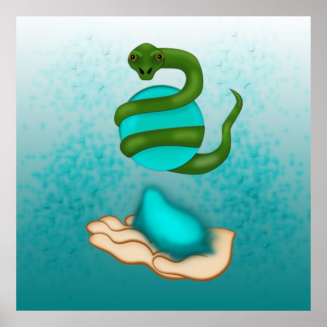 Póster The Snake (Frente)