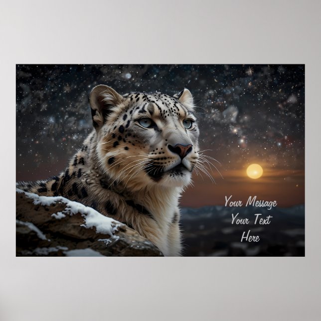 Póster The Snow Leopard Guardian (Frente)