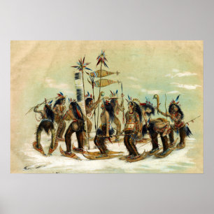 Póster The Snow-Shoe Dance to Thank the Great Spirit