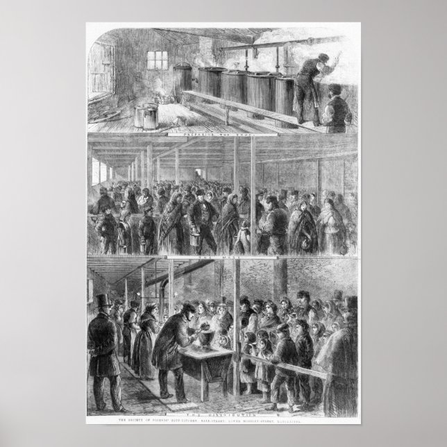 Póster The Society of Friends' Soup Kitchen (Frente)