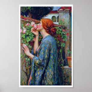 Póster The Soul of the Rose, John William Waterhouse