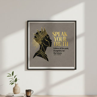 Póster The Sovereign Voice: Echoes & Blueprints